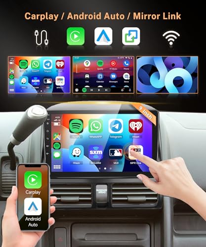 8 Core 4G+64G Android 13 Car Radio for Honda CRV 2002-2006 – Close-up Detail