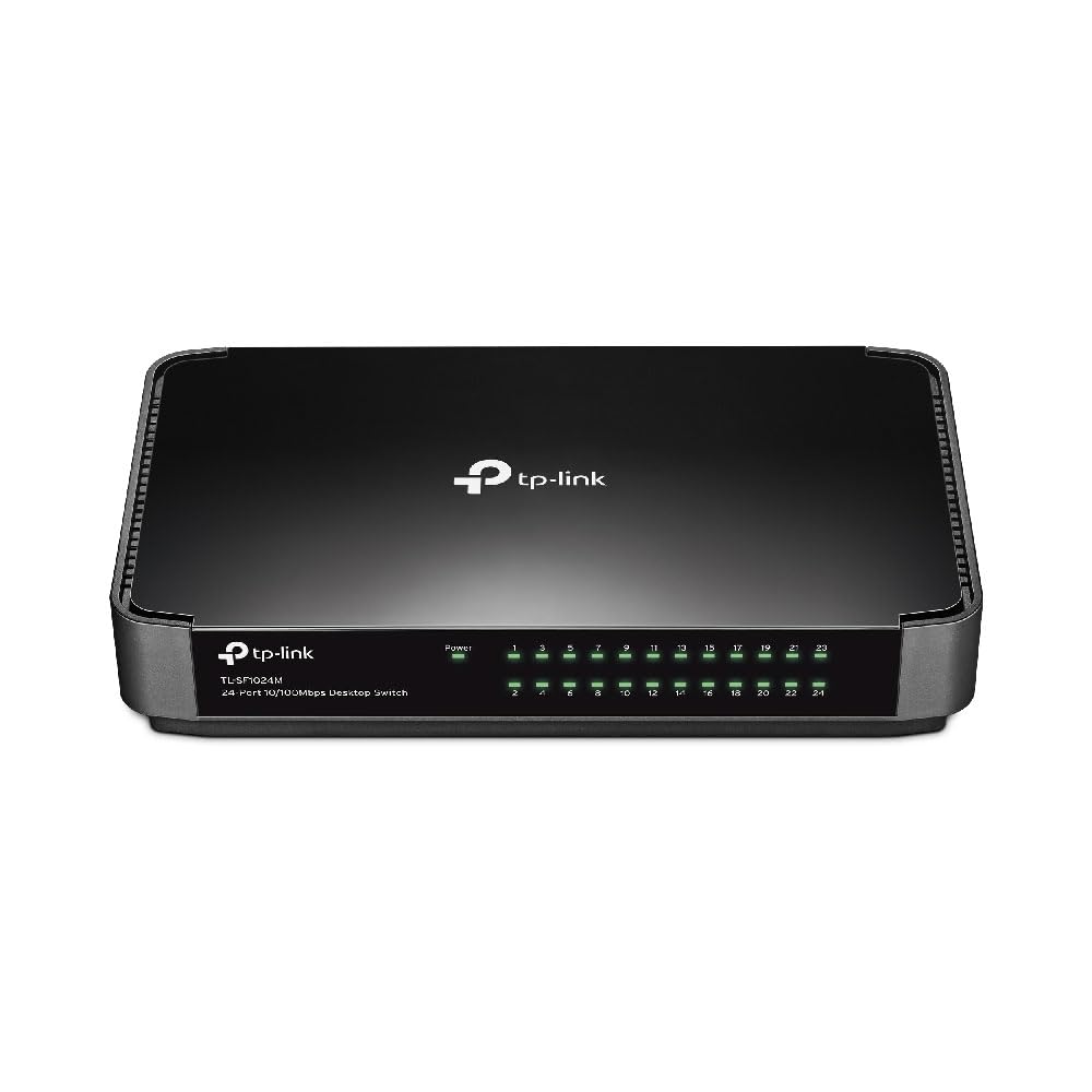 TP-Link TL-SF1024M v1. 0, 24-Port 10/100M Desktop Switch