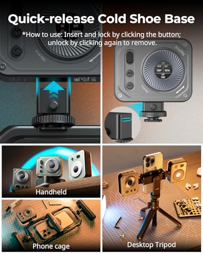 SMALLRIG Vibe P108 Pro RGB Video Light – Feature Highlight