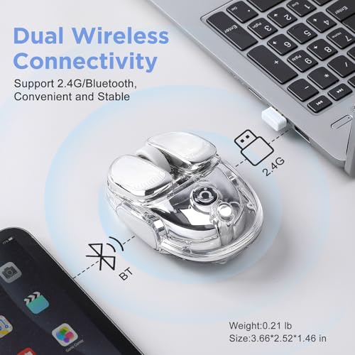 Wireless Mouse: MIKIBY Q9 Dual Mode 2.4G BT – Feature Highlight