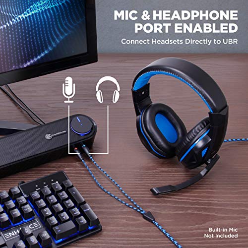 Gogroove Computer Speaker: Mini Soundbar USB Powered PC – Packaging