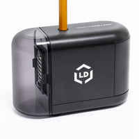 LD Products Professional, Home & Office Automatic Electric Pencil Sharpener ââ‚¬â€œ Batteries & Wall Power Supply Included, Ideal for Regular, No. 2 and Colored Pencils, Small, Durable, Kid Friendly