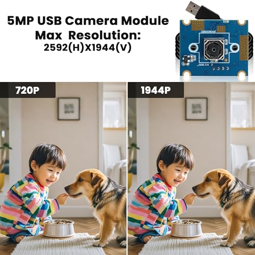 IFWATER Camera: IFWATER USB Camera 5 Megapixels Autofocus – Close-up Detail