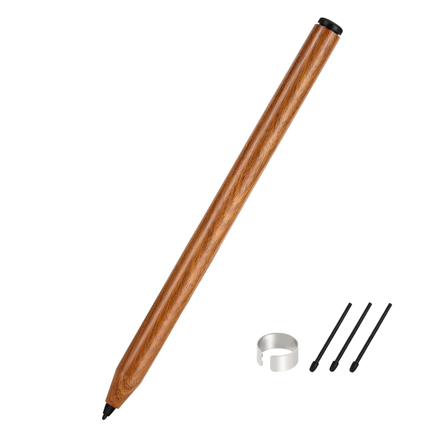 EMR Stylus for Remarkable 2 Pen with Eraser, Remarkable 2 Marker Plus Alternative Digital Replacement Pen, 4096 Pressure Sensitivity, Palm Rejection, Kindle/Samsung/Remarkable 2 with 3 Nibs