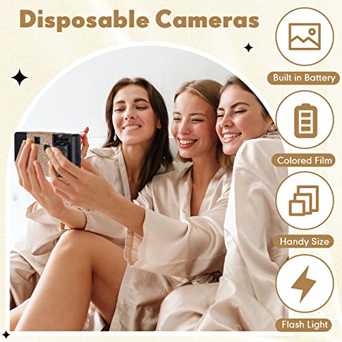 Camera Film: 4 Pcs Disposable Camera Single Use Film Camera – Back View