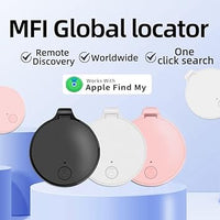 GPS Tracker for Kids, Pets, Dogs, Luggage, No Monthly Fee, Real-Time Global Tracking Device, Item Finder, Waterproof Mini Tag Compatible with Apple Find My App, iOS C