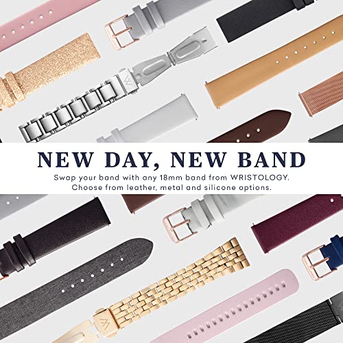 Face Watch: Wristology Roman Numerals Boyfriend Black Face – In Use