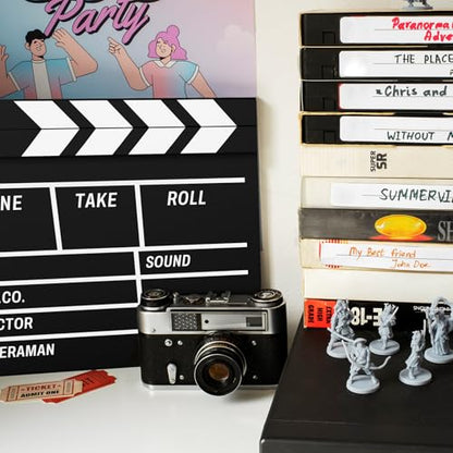 Movie Film Clapboard Hollywood Wooden-Clapper Board – Size Reference