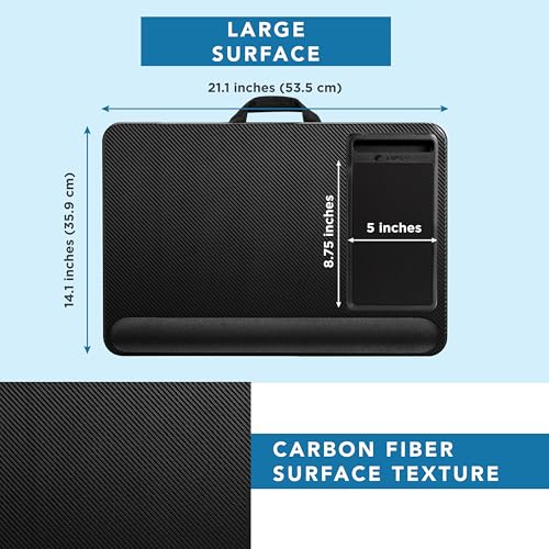 Lapgear Home Office Pro Lap Desk – In Use