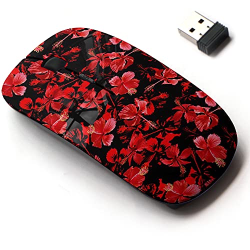Wireless Mouse: 2.4G Cute Pattern Design – Front View