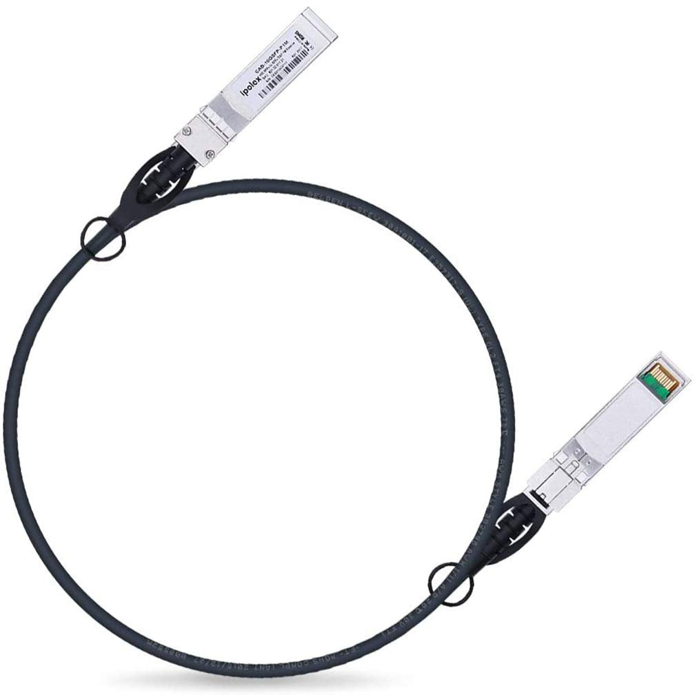 10G SFP+ Twinax Cable, Direct Attach Copper(DAC) Passive Cable, 1.5m (4.92ft), for Cisco SFP-H10GB-CU1.5M, Meraki, Ubiquiti, Mikrotik, Intel, Fortinet, Netgear, D-Link, Supermicro, TP-Link