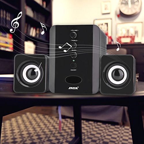 Bass Speaker: SADA D-202 3W Treble and Bass Independent – Front View