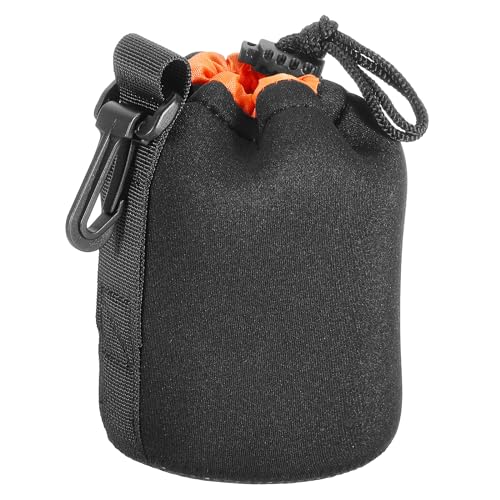 Patikil 3.3" x 5.5" Neoprene Lens Pouch – Front View