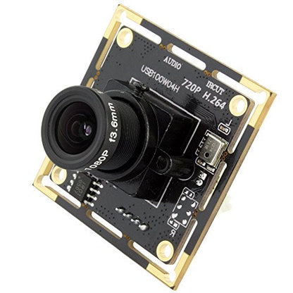 Camera Video: ELP 720p HD USB Camera Module with Microphone – Close-up Detail