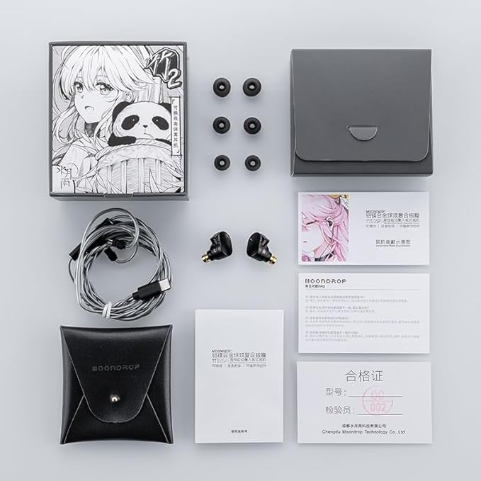 Moondrop CHU II DSP Headphones High Performance Dynamic – Side View