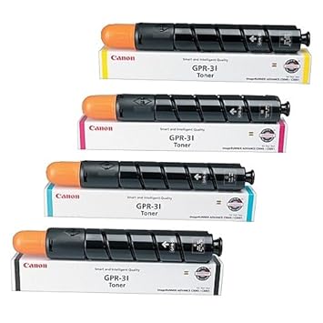 Canon imageRUNNER ADVANCE C5240 Toner Cartridge Set (OEM) Black. Cyan. Magenta. Yellow