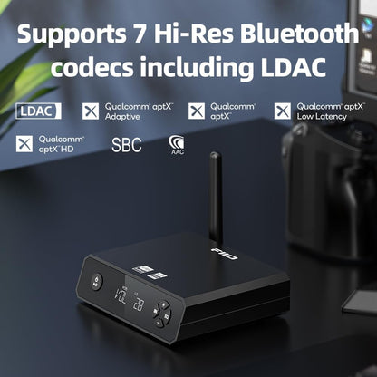 FiiO BR13 HiFi Bluetooth 5.1 Music Receiver Long Range – In Use