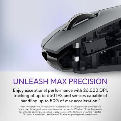 Alienware AW720M: Tri-Mode Wireless Gaming Mouse 26 – Side View