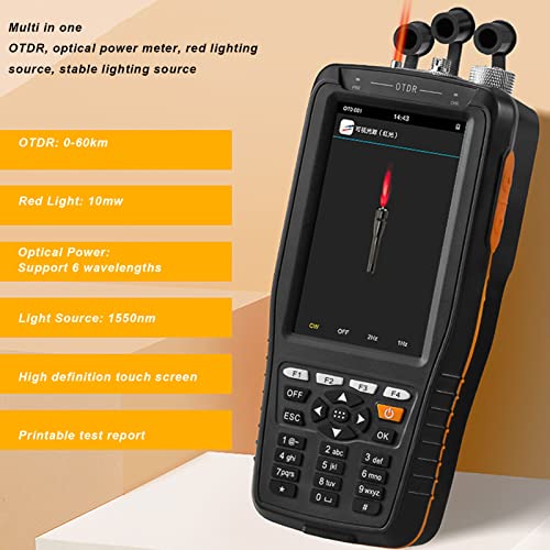 OTDR Fiber Optical Tester Portable Optic Power Meter – Close-up Detail