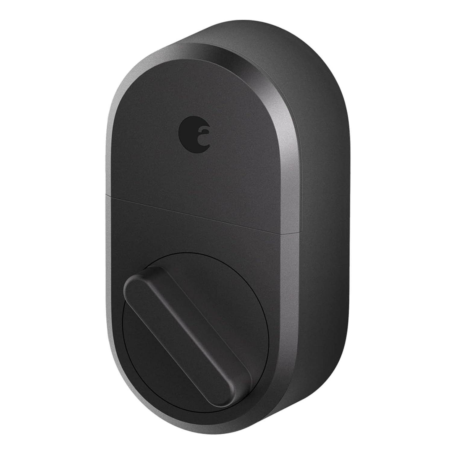 August Smart Lock, 3rd Gen technology - Dark Gray, Compatible with Alexa