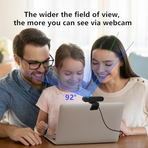 Webcam Moertek: MOERTEK 2K QHD Webcam with Windows Hello – Close-up Detail