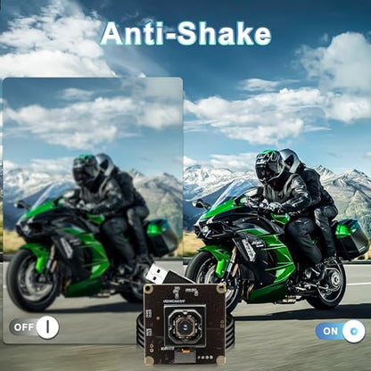 Vision Ifwater: IFWATER Anti Shake USB Camera Module 4K – Side View