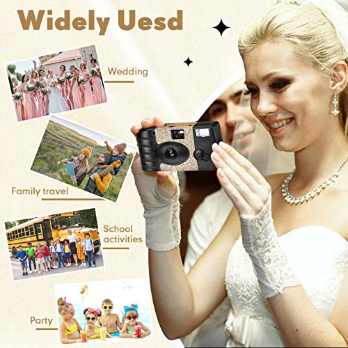 Camera Film: 4 Pcs Disposable Camera Single Use Film Camera – Packaging