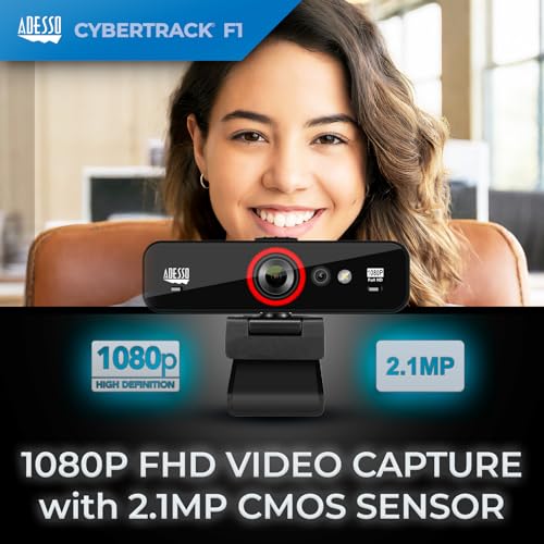 Privacy Adesso: Adesso CyberTrack F1 1080P HD Fixed Focus – Side View