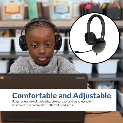 Cyber Acoustics Stereo USB Headset AC-6012 – Close-up Detail