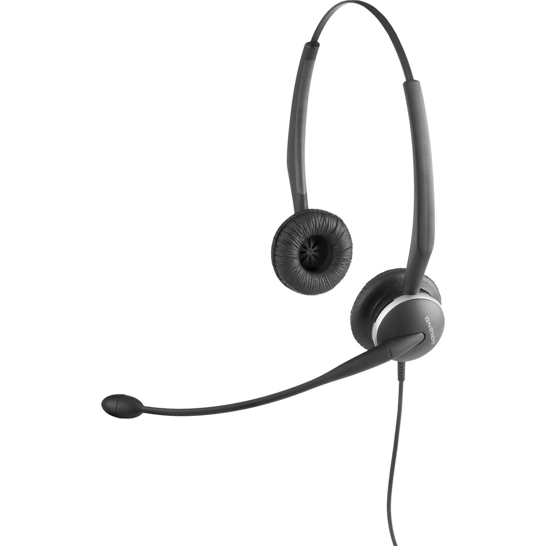 Jabra GN2125 Duo Corded Quick Disconnect Headset for Deskphone, Softphone or Mobile Phone