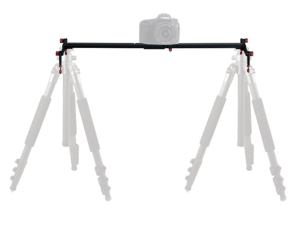 Polaroid 24-Inch Rail Track Slider Video Stabilization System for SLR Cameras and Camcorders
