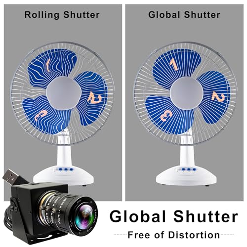 IFWATER 5MP USB Camera: Global Shutter 1944P 50fps – In Use