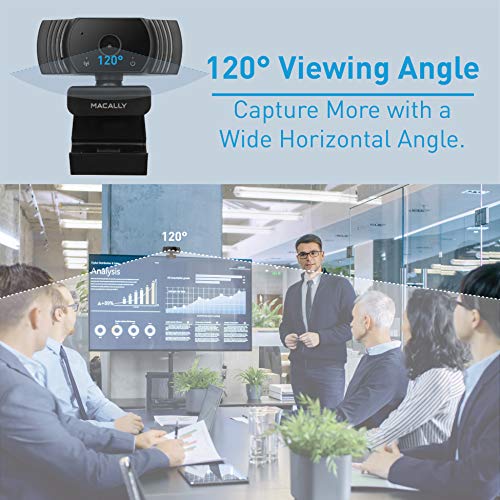Macally 1080p Webcam: Macally MZOOMCAM 120 degrees – Packaging