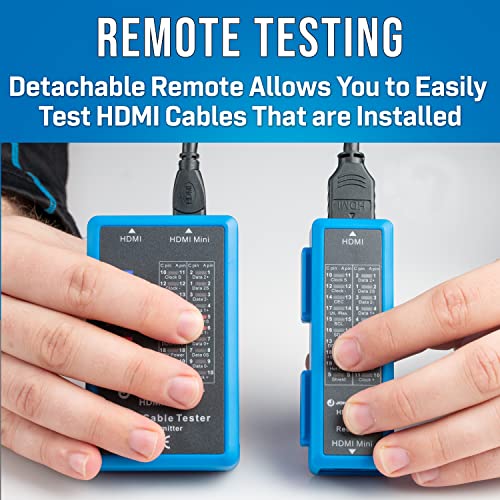 HDMI Cable Tester: Jonard Tools HDMI-100 High-End HDMI and – In Use