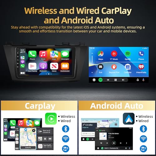 EKAT [2+64G] Android Car Stereo for Mazda 5 2010-2015 – Close-up Detail