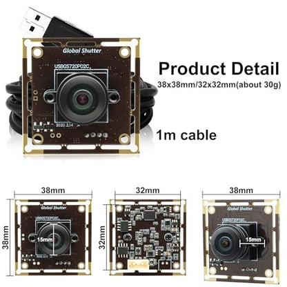 Camera MMlove: MMlove USB Camera Module 720P 60FPS Global – Packaging