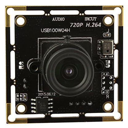 Camera Video: ELP 720p HD USB Camera Module with Microphone – Front View