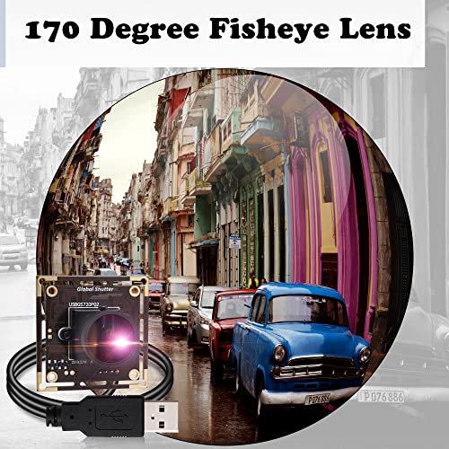 Camera IFWATER: IFWATER 60fps Global Shutter USB Camera – Close-up Detail