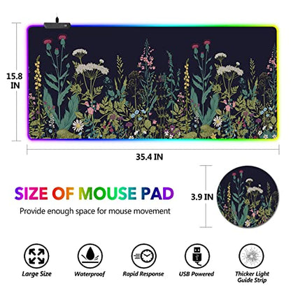 RGB Gaming Mouse Pad: AIMSA Large Extended Mousepad – Feature Highlight