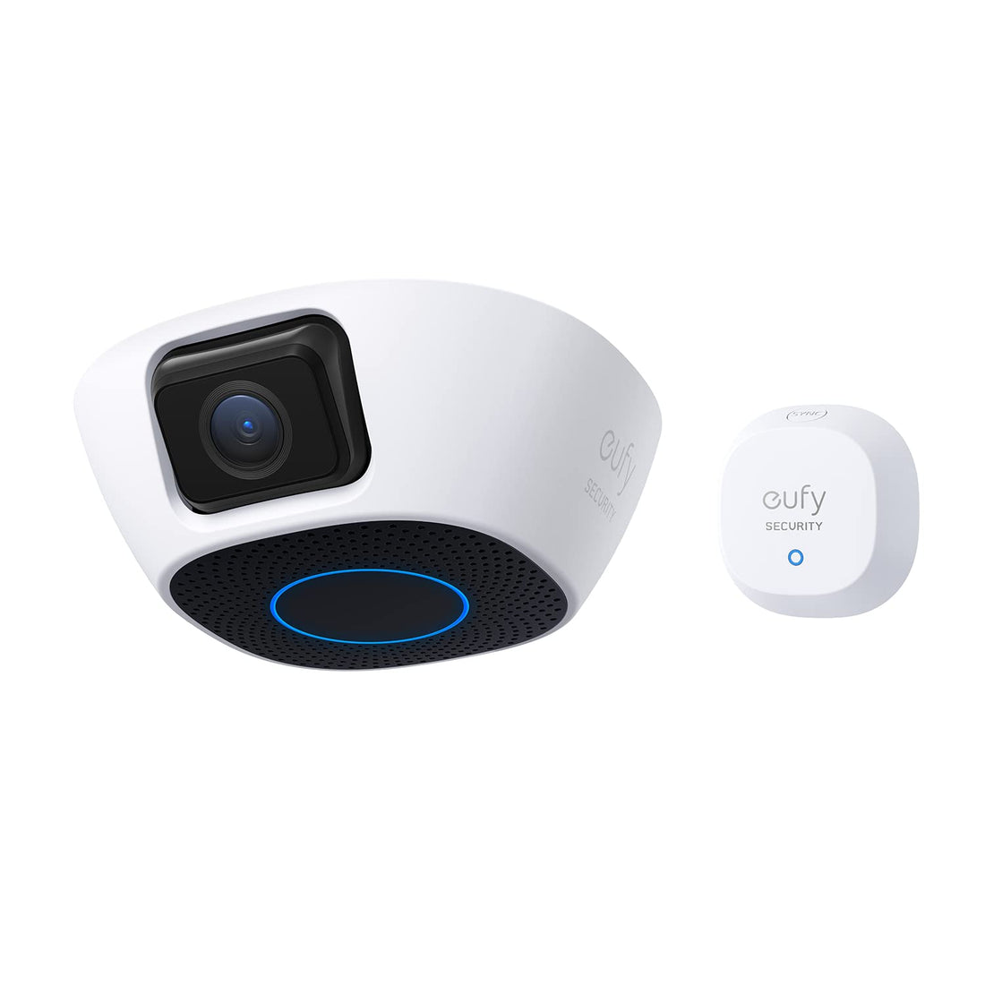 eufy Security Smart Garage-Control Cam E110 with Sensor, Detects Open/Close Status, Real-Time Notifications, 2K, No Monthly Fee, AI Human Detection, 2.4GHz Wi-Fi only