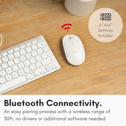 Macally Wireless Bluetooth Mouse – Close-up Detail