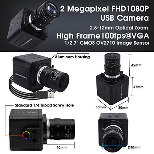 Camera SVPRO: SVPRO FHD01M-MFV USB Camera with 2.8-12mm – In Use