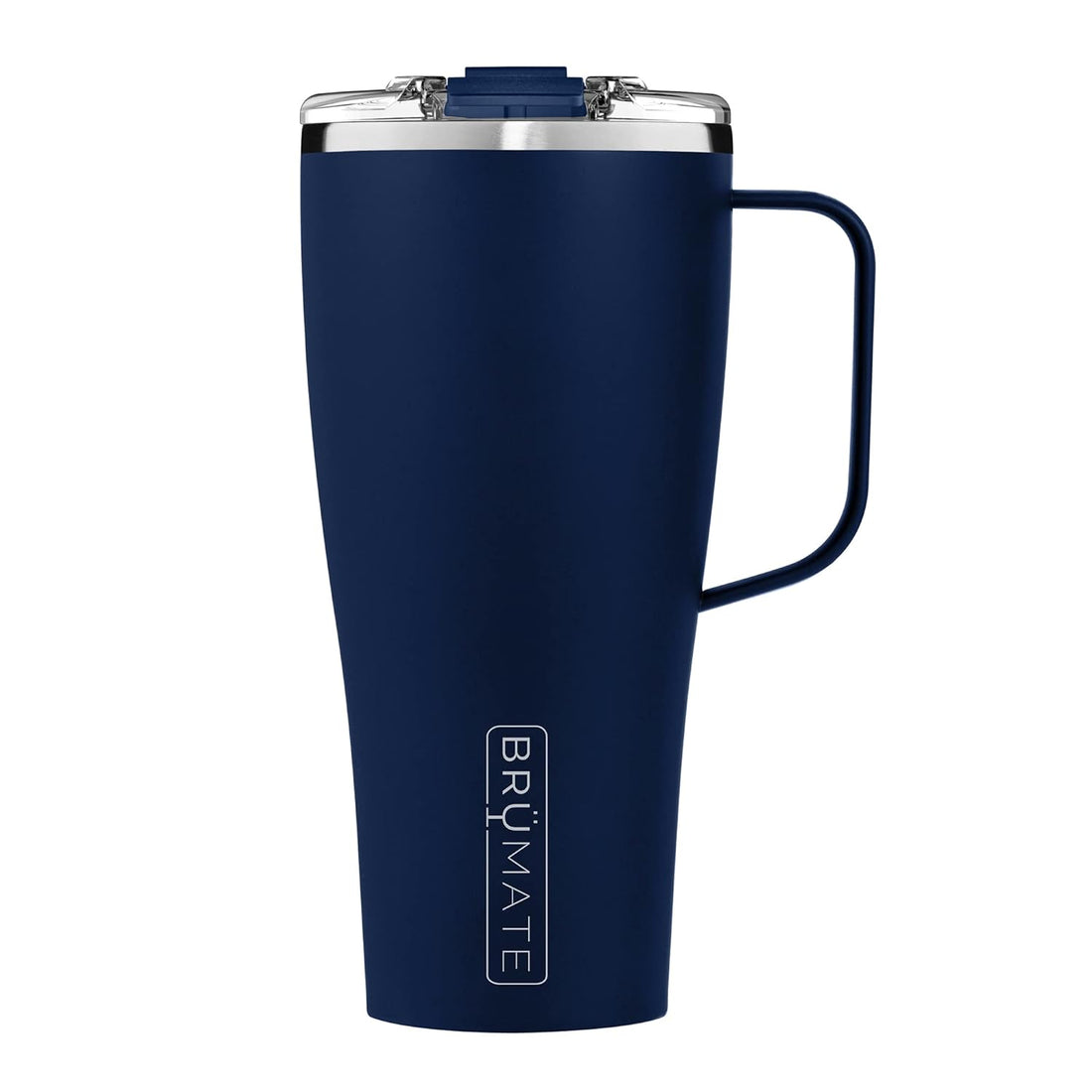 BrüMate Toddy XL - 32oz 100% Leak Proof Insulated Coffee Mug with Handle & Lid - Stainless Steel Coffee Travel Mug - Double Walled Coffee Cup (Matte Navy)