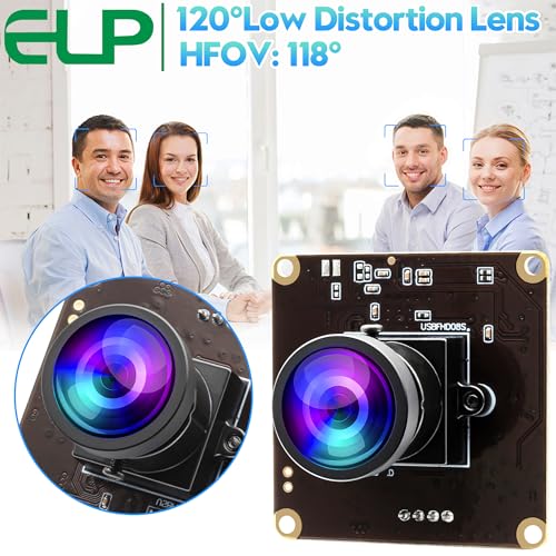 ELP 260fps USB Camera Module: High-Speed 2MP CMOS OV4689 – Close-up Detail