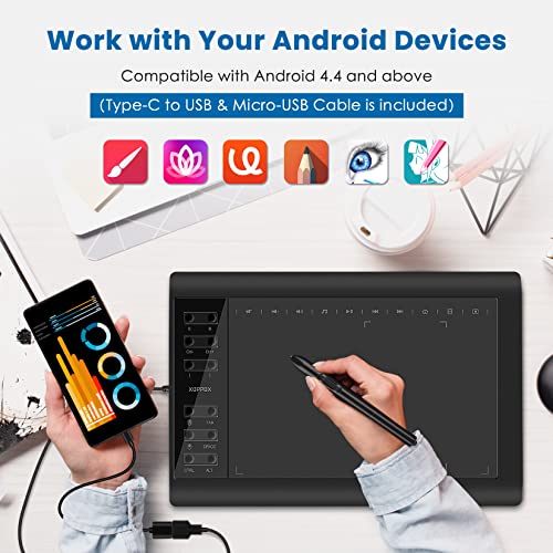 XOPPOX Graphics Drawing Tablet – Close-up Detail