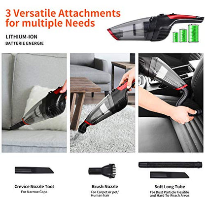 Vacuum Cleaner: Fityou Handheld Cordless Rechargeable – Close-up Detail