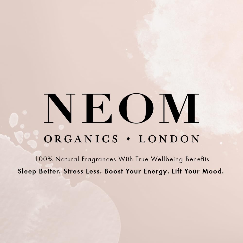 NEOM – Portable Wellbeing Pod Mini Oil Diffuser (Black) Rechargeable USB, for Small Spaces, No Need to Add Water