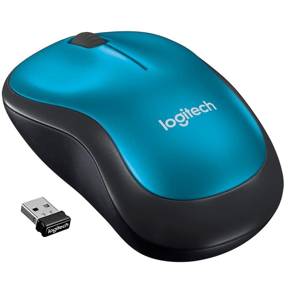 Logitech MOUSE WRLS M185 BLU