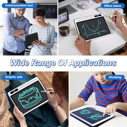 Writing LCD Tablet: 10 Inch Electronic Writing Notebook – Back View