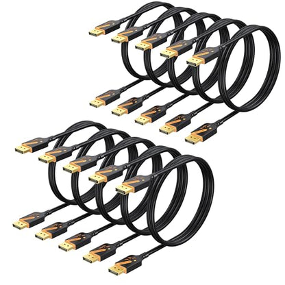 DisplayPort Cable Male to Male – Front View